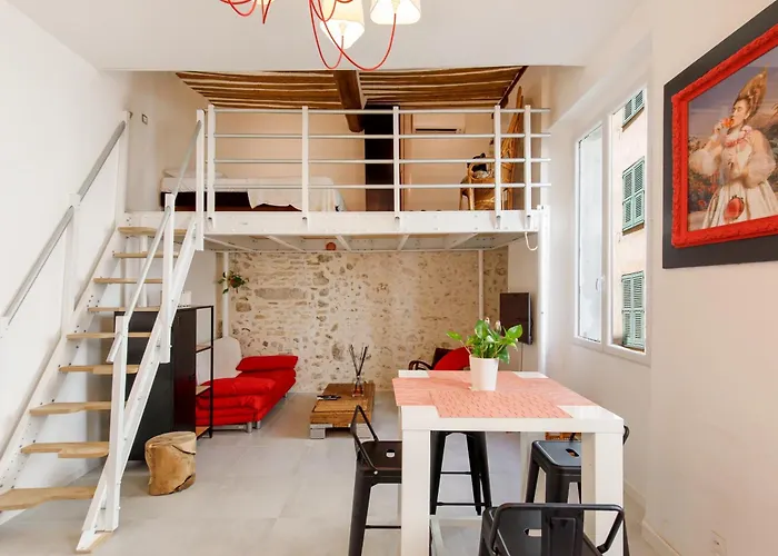 Incredible Loft In Vieil Antibes With Ac